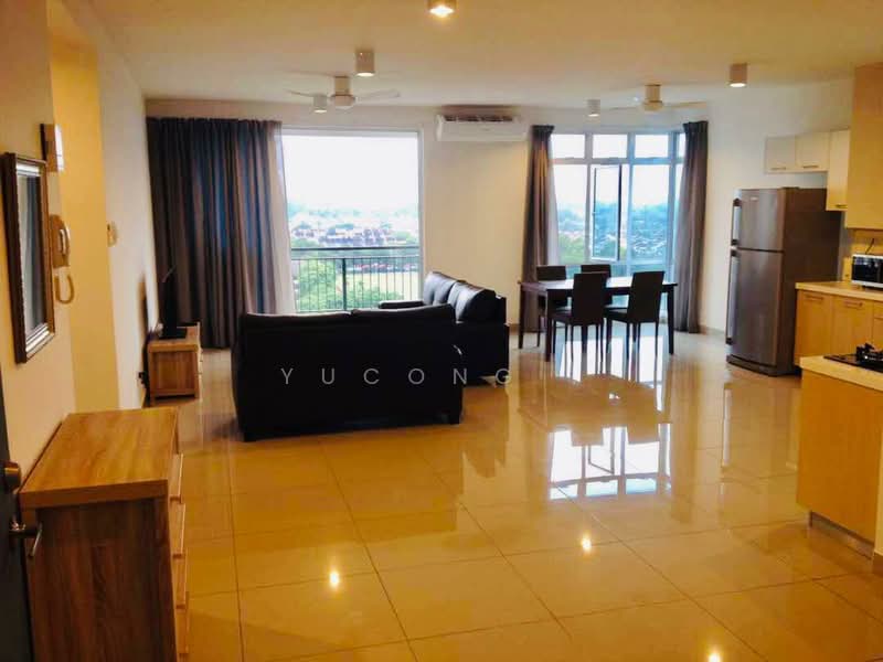 Service Residence for Sale at D'Ambience Residences (Pangsapuri Ikatan Flora) - Yucong . - Living Room - PropertyGuru.com.my