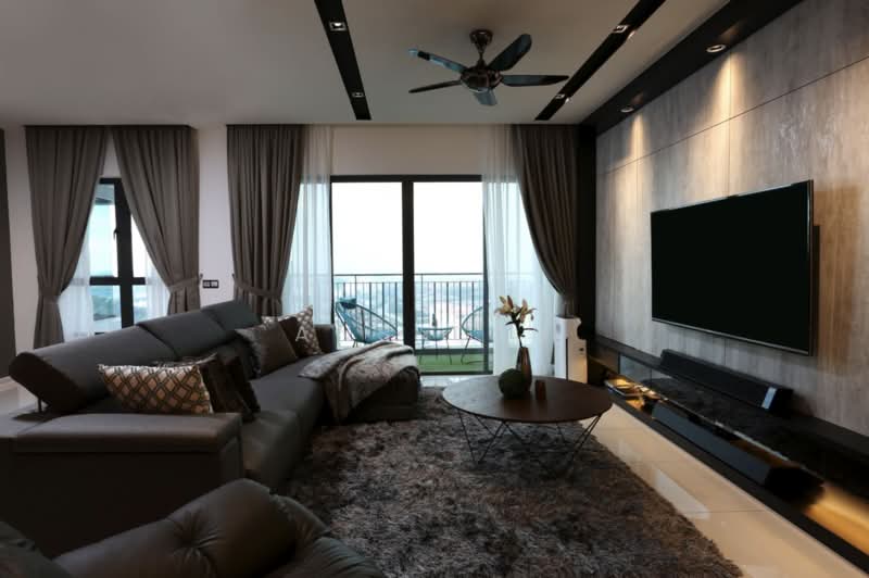 Service Residence for Sale at Twin Arkz - ANS TOH - Living Room - PropertyGuru.com.my