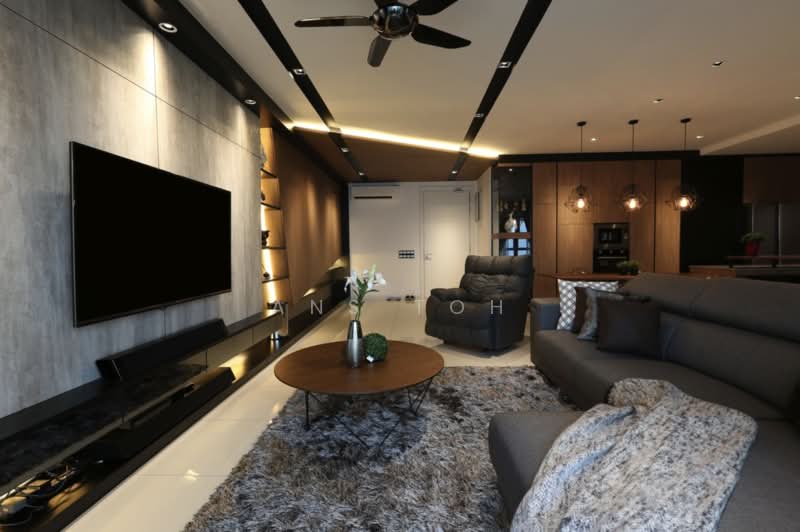 Service Residence for Sale at Twin Arkz - ANS TOH - Living Room - PropertyGuru.com.my