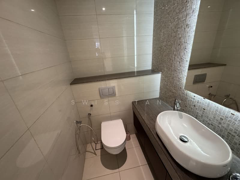 Service Residence for Sale at Anggun Residences - Swiss Tan - Bathroom - PropertyGuru.com.my