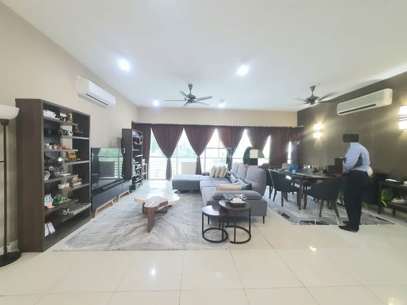 Condominium for Sale at Surian Residences - Azizol . - Living Room - PropertyGuru.com.my