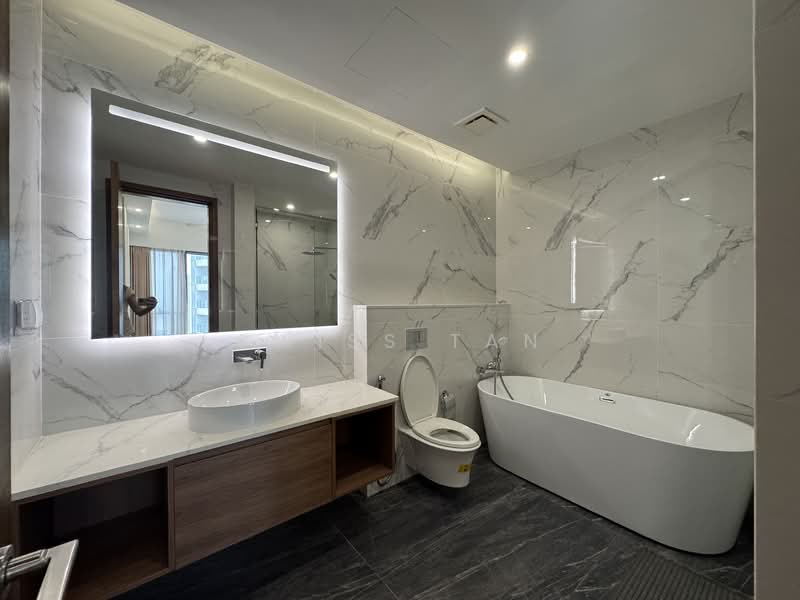 Service Residence for Rent at Core Residence @ TRX - Swiss Tan - Bathroom - PropertyGuru.com.my