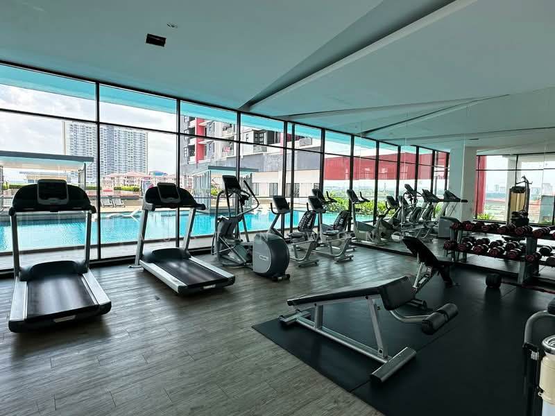 Servis Apartment untuk Disewa di D'Aman Residences @ Puchong - Austin Wong - Gym - PropertyGuru.com.my