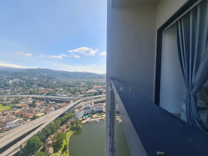 Servis Apartment untuk Disewa di Astoria Ampang - Shu Wai - Balcony - PropertyGuru.com.my