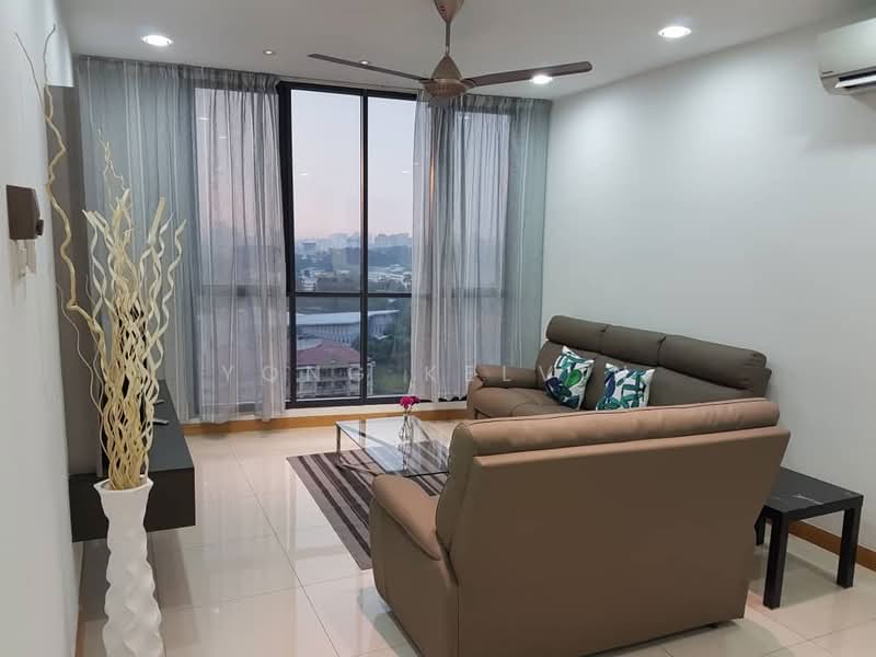Servis Apartment untuk Dijual di KL Gateway Residences - Yong Kelvin - Living Room - PropertyGuru.com.my