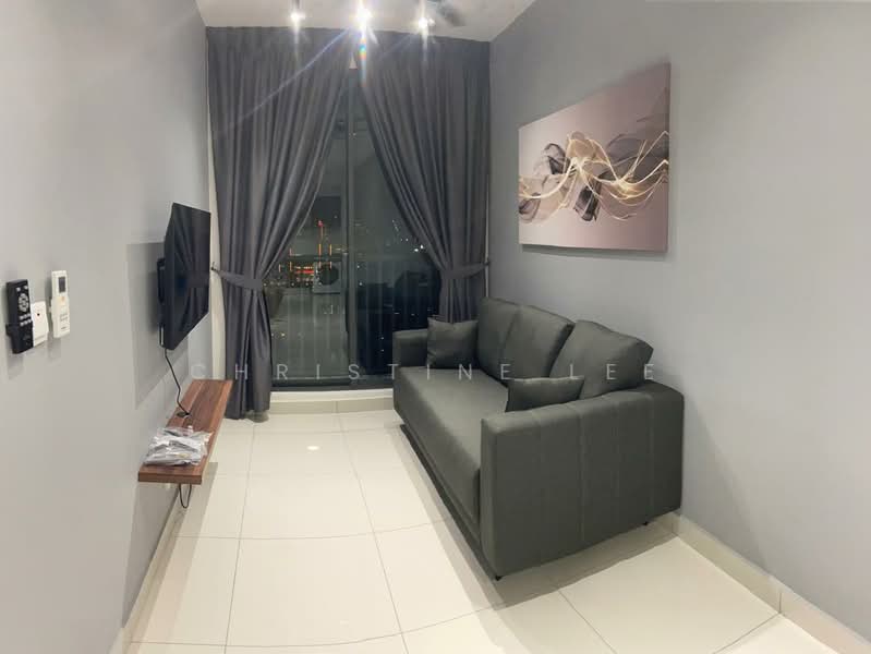 Servis Apartment untuk Disewa di The New Duo @ Edumetro - Christine Lee - Living Room - PropertyGuru.com.my