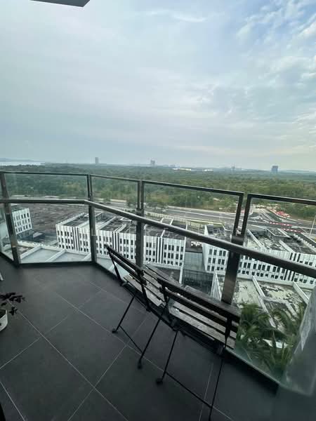Apartment for Sale at Almas - Claire Lai - Balcony - PropertyGuru.com.my