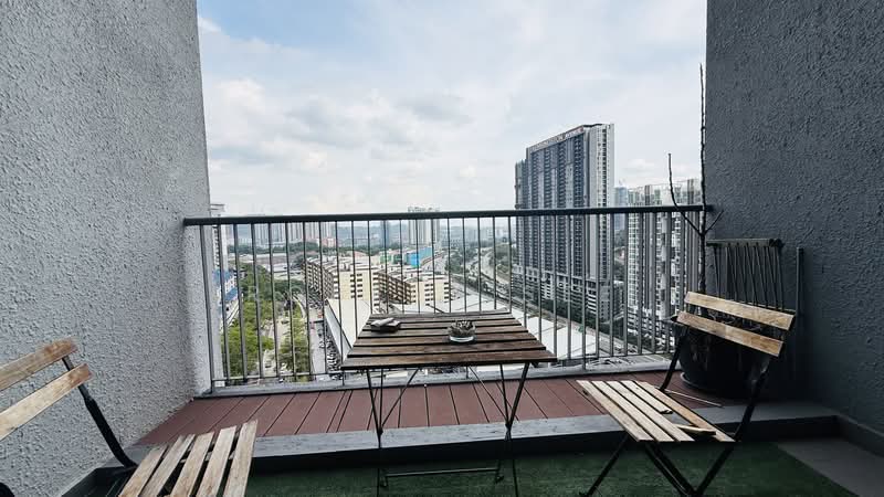 Kondominium untuk Disewa di Nidoz Residences @ Desa Petaling - Robert See - Balcony - PropertyGuru.com.my