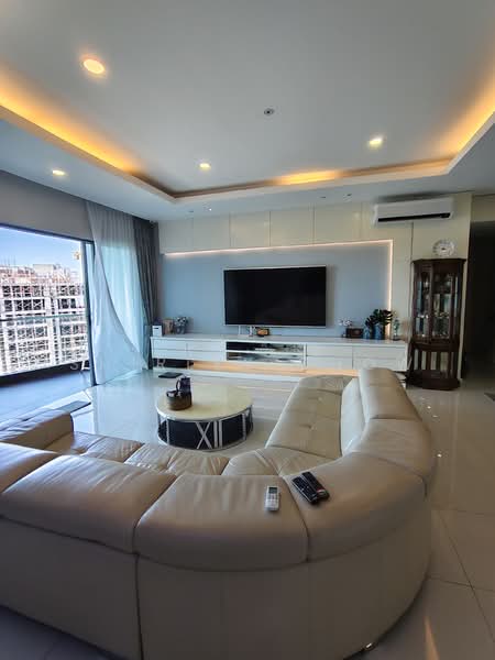 Service Residence for Sale at The Loft @ KK Times Square - shirley Chow - Living Room - PropertyGuru.com.my