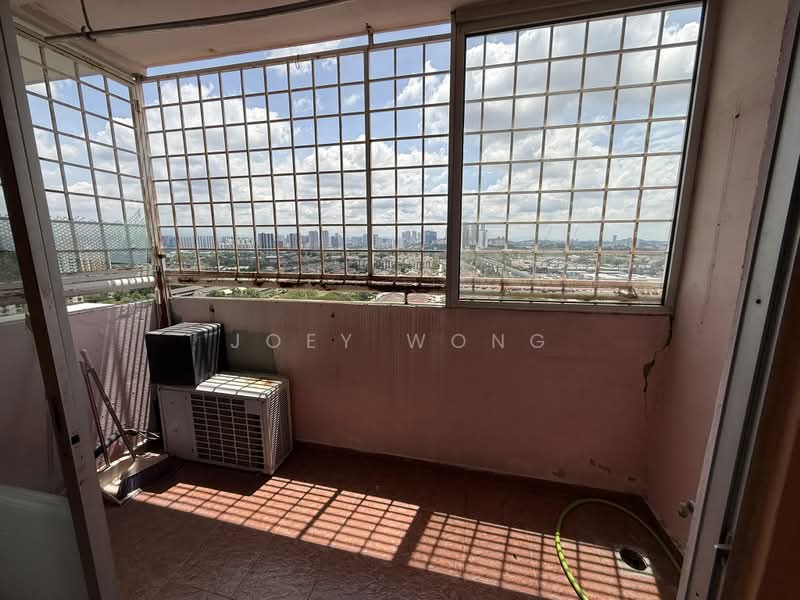 Apartment for Sale at Sri Teratai Apartment - Joey Wong - Balcony - PropertyGuru.com.my