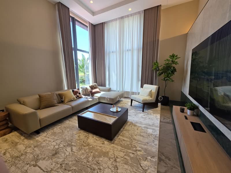 Cluster House for Sale in Forest City (Gelang Patah) - Joanna Koo - Living Room - PropertyGuru.com.my