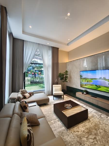 Cluster House for Sale in Forest City (Gelang Patah) - Alicia Lim - Living Room - PropertyGuru.com.my