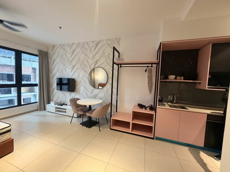 Servis Apartment untuk Disewa di Mossaz @ Empire City - Hanah Burhan - Living Room - PropertyGuru.com.my