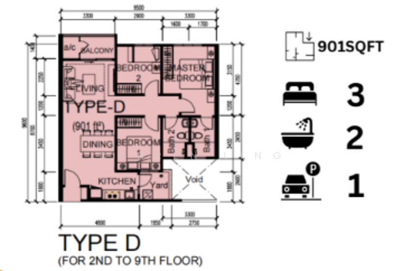 Untuk Dijual Docklands Residence