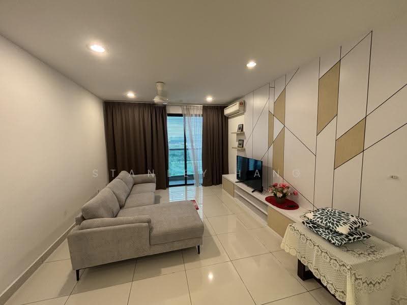 Service Residence for Sale at Isola - Stanley Hang - Living Room - PropertyGuru.com.my