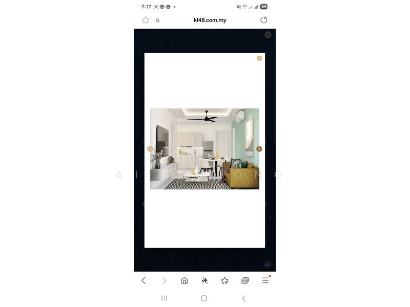 Condominium for Sale at KL48 - Ai Tee Ong - Living Room - PropertyGuru.com.my