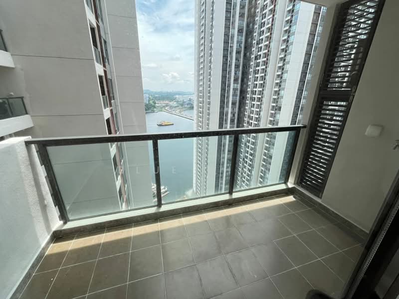 Service Residence for Rent at R&F Princess Cove Phase 1 - Blue Chan - Balcony - PropertyGuru.com.my