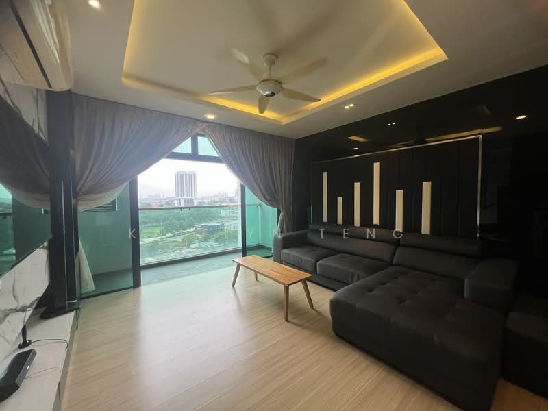Servis Apartment untuk Dijual di Sky Loft Premium Suites - Kaitlyn Teng - Living Room - PropertyGuru.com.my
