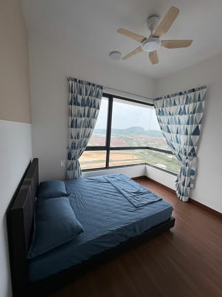 Service Residence for Rent at Sunsuria Forum - Kim Ling - Master Bedroom - PropertyGuru.com.my