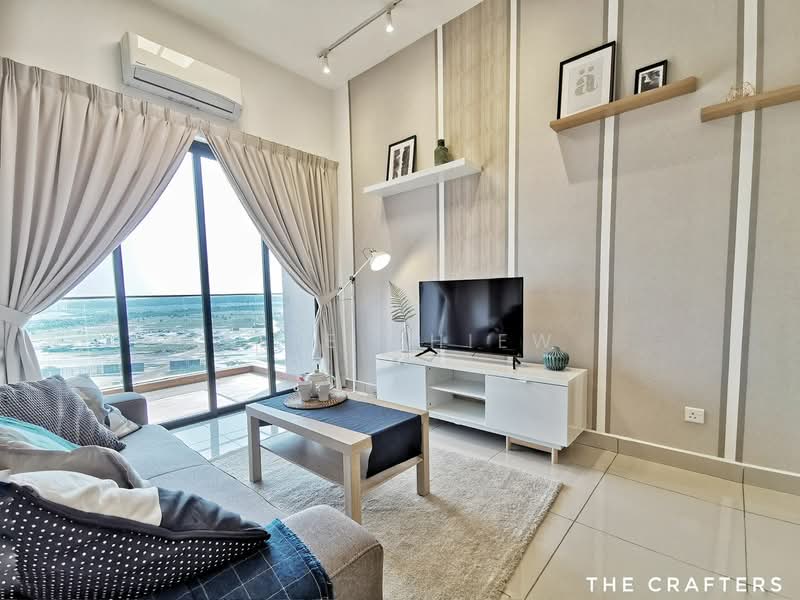 Condominium for Rent at The Parque Residences - Elle Chiew - Living Room - PropertyGuru.com.my