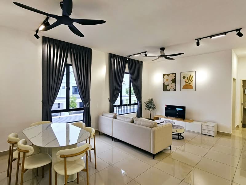 Townhouse for Rent in Bandar Cassia (Batu Kawan) - Ai Xuen - Living Room - PropertyGuru.com.my