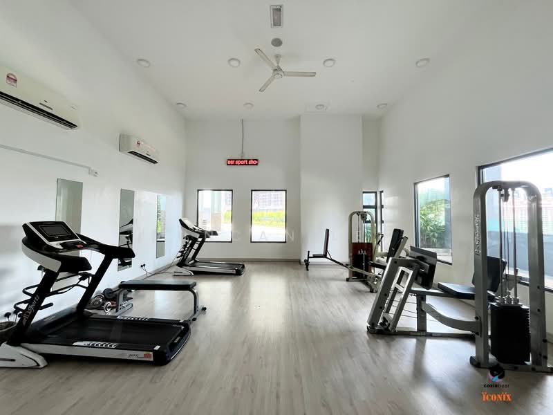 Servis Apartment untuk Disewa di SkyVille 8 @ Benteng 8 - Duncan Lee - Gym - PropertyGuru.com.my