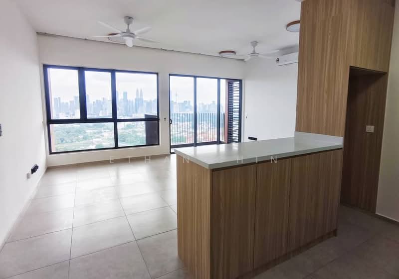 Condominium for Rent at EdgeWood Residences @ SkySanctuary - Ethan Chin - Living Room - PropertyGuru.com.my