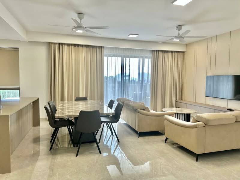 Kondominium untuk Disewa di Park Place - SY YAP - Living Room - PropertyGuru.com.my