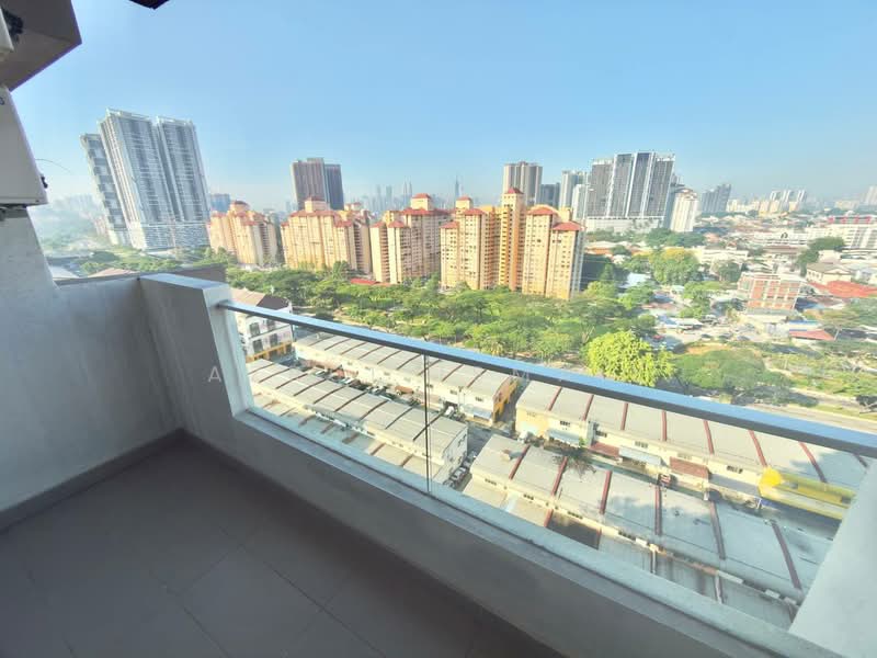 Service Residence for Sale at Platinum Lake PV 21 - Azrul Ismail - Balcony - PropertyGuru.com.my
