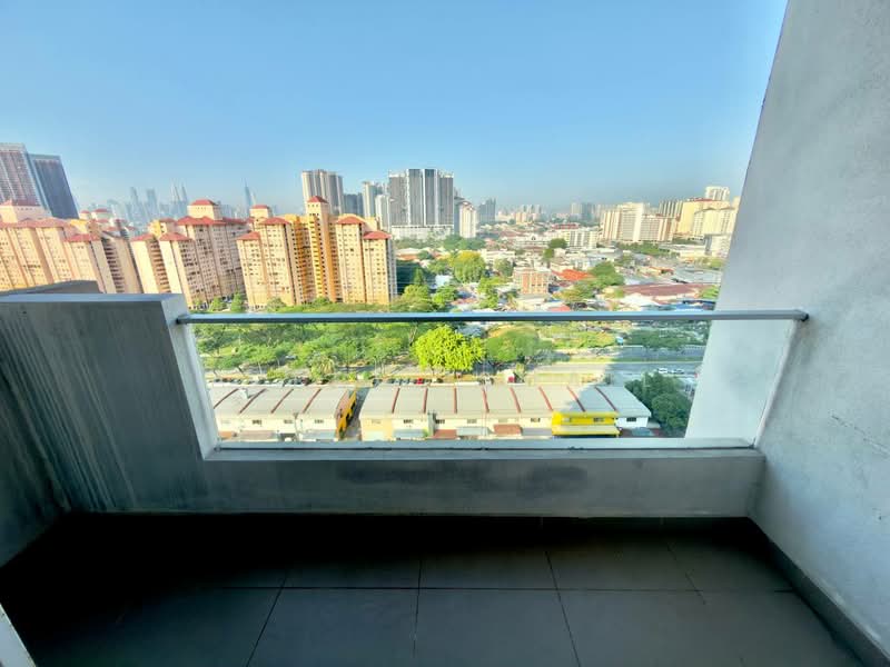 Service Residence for Sale at Platinum Lake PV 21 - Azrul Ismail - Balcony - PropertyGuru.com.my