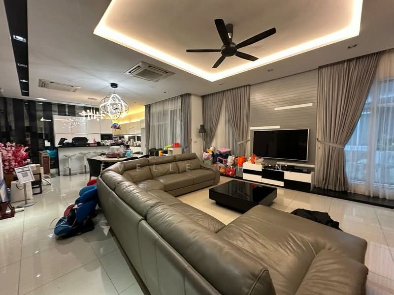 Semi-Detached House for Sale in Cyberjaya (Selangor) - Evelle Chan - Living Room - PropertyGuru.com.my