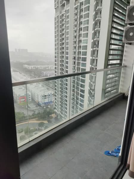 Service Residence for Rent at Green Haven - Dian JB - Balcony - PropertyGuru.com.my
