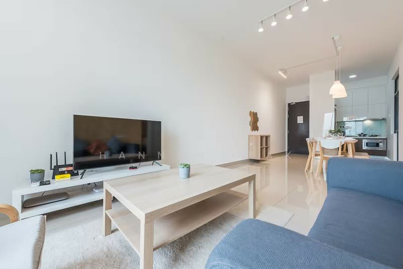 Service Residence for Sale at Uptown Residences - Hannah Yeak - Living Room - PropertyGuru.com.my