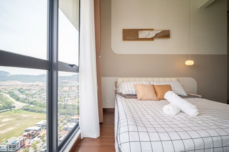 Service Residence for Sale at Sunsuria Forum - Kim Ling - Master Bedroom - PropertyGuru.com.my