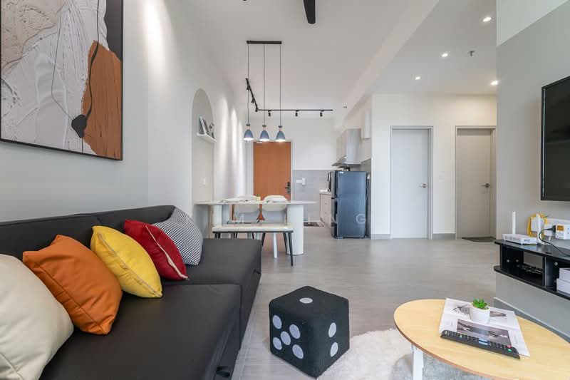 Service Residence for Sale at Sunsuria Forum - Kim Ling - Living Room - PropertyGuru.com.my