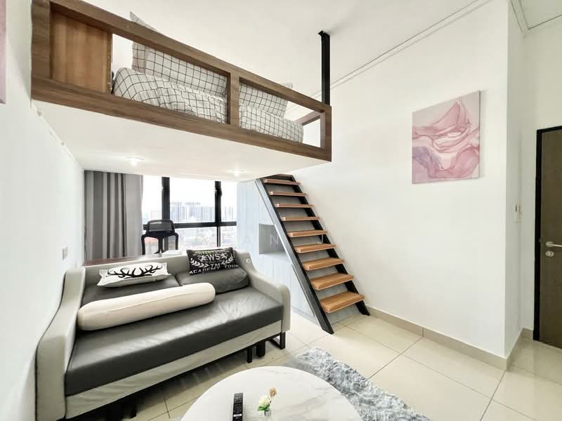 Service Residence for Rent at Twin Tower Residence - Dian JB - Living Room - PropertyGuru.com.my