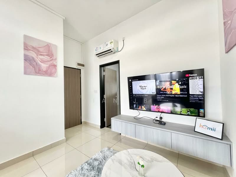 Service Residence for Rent at Twin Tower Residence - Dian JB - Living Room - PropertyGuru.com.my