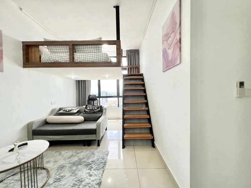 Service Residence for Rent at Twin Tower Residence - Dian JB - Living Room - PropertyGuru.com.my