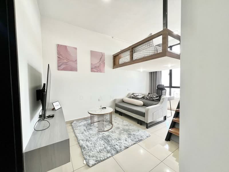 Service Residence for Rent at Twin Tower Residence - Dian JB - Living Room - PropertyGuru.com.my