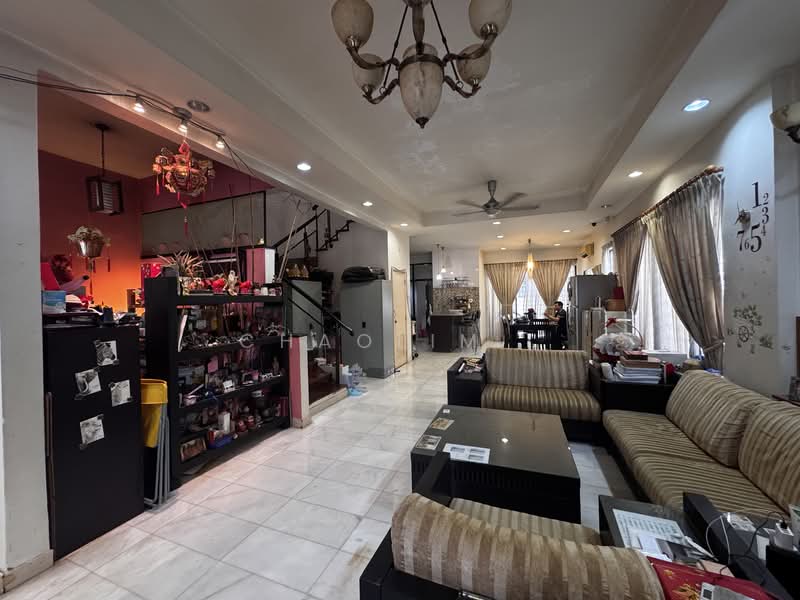 Rumah Teres 3 Tingkat untuk Dijual di Taman Esplanad (Bukit Jalil) - ChaoLim . - Living Room - PropertyGuru.com.my