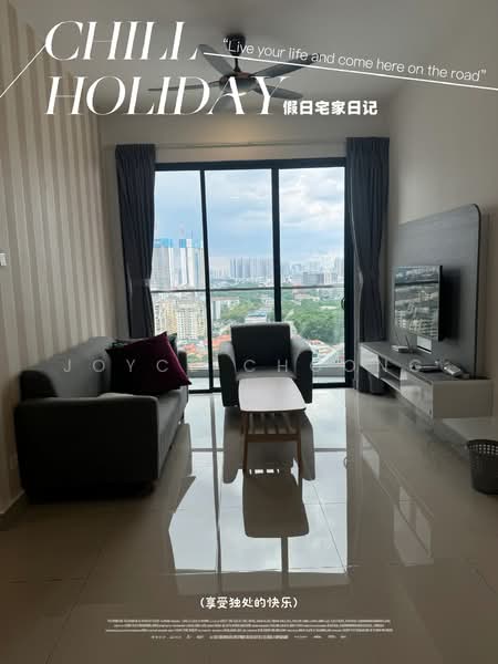 Service Residence for Sale at Lavile Kuala Lumpur - Joyce Choong - Living Room - PropertyGuru.com.my