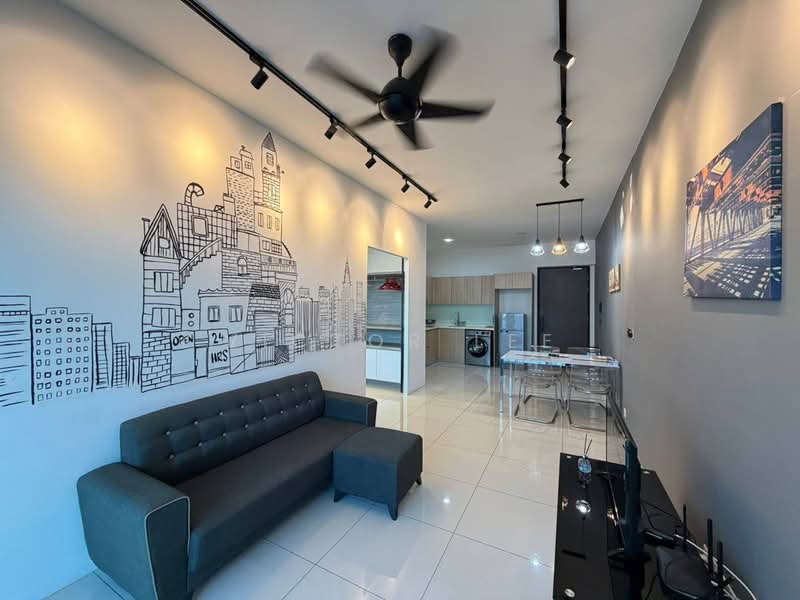 Service Residence for Rent at Green Haven - Victor Lee - Living Room - PropertyGuru.com.my