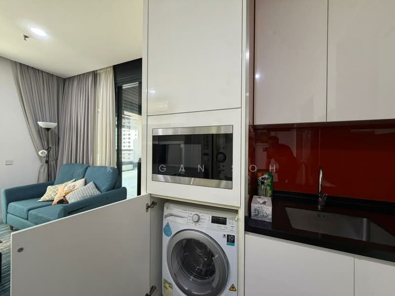 Service Residence for Rent at Arcoris SOHO - Keegan Soh - Living Room - PropertyGuru.com.my