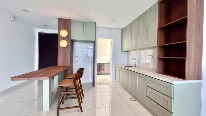 Condominium for Rent at D'Suites Akasia Horizon @ Horizon Hills - KL Tan - Kitchen - PropertyGuru.com.my