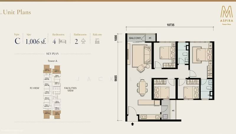 Condominium for Sale at M Aspira - Jack Lee - PropertyGuru.com.my