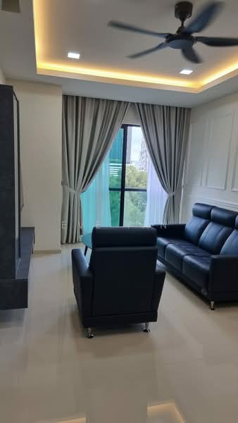 Servis Apartment untuk Disewa di Residensi Solaris Parq - Eve Tan - Living Room - PropertyGuru.com.my