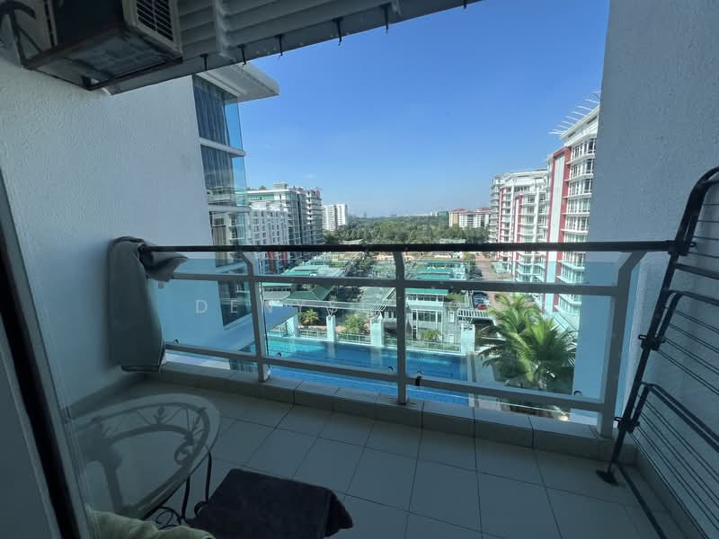 Servis Apartment untuk Dijual di Oasis Serviced Suites @ Oasis Ara Damansara - Denyse Low - Balcony - PropertyGuru.com.my