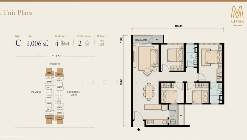 Condominium for Sale at M Aspira - Jack Lee - PropertyGuru.com.my