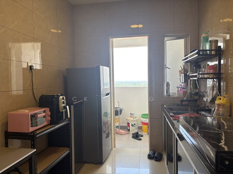 Condominium for Rent at The Wharf Residence - CK Chong - Kitchen - PropertyGuru.com.my
