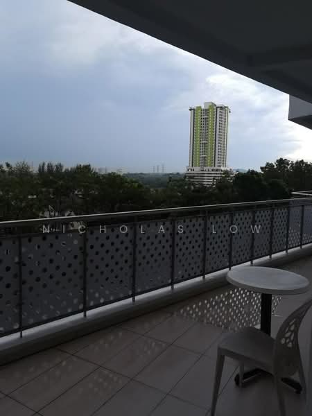 Service Residence for Rent at Grandview 360 - Nicholas Low - Balcony - PropertyGuru.com.my